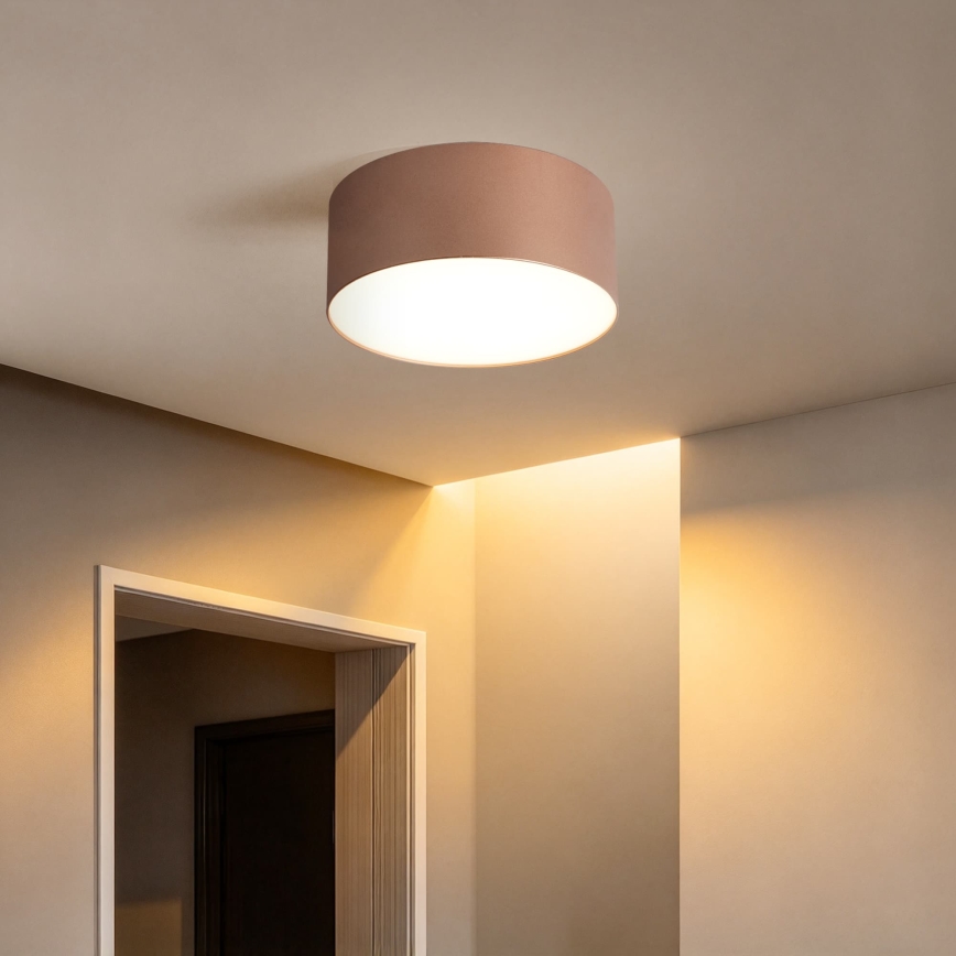 BRILAGI - Vannas istabas griestu lampa FORIS LED/20W/230V Ø 15 cm bronzas IP44 CRI 90