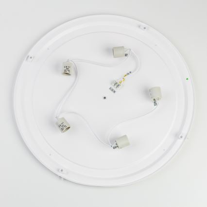 BRILAGI - Griestu lampa vannas istabai POOL 5xE27/15W/230V Ø 60 cm IP54 balta