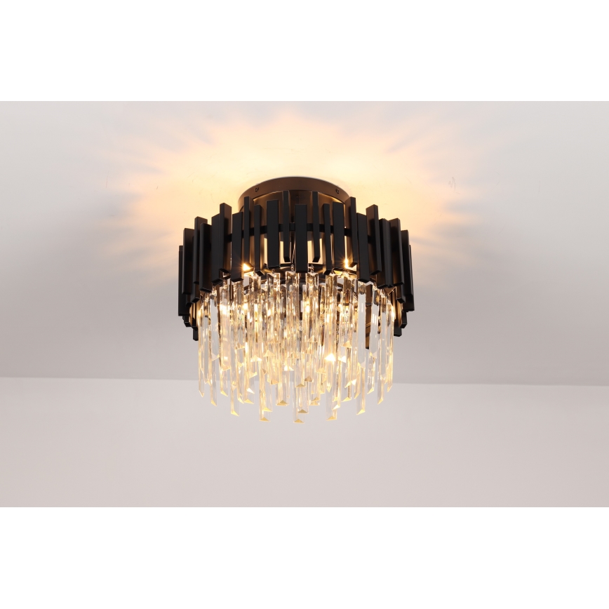 Brilagi - Griestu lampa VERVE 4xE14/40W/230V Ø 40 cm melna