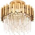 Brilagi - Griestu lampa VERVE 6xE14/40W/230V Ø 60 cm zelta krāsā