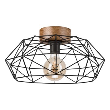 Brilagi - Griestu lampa WOODY BASKET 1xE27/60W/230V ozola valrieksts