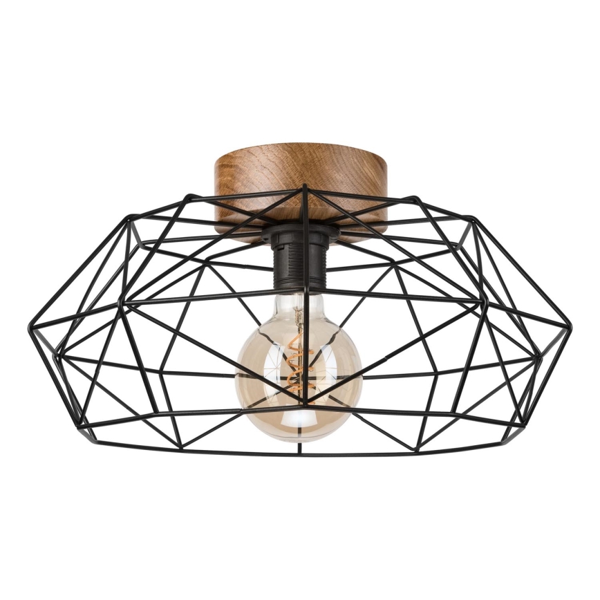 Brilagi - Griestu lampa WOODY BASKET 1xE27/60W/230V ozola valrieksts