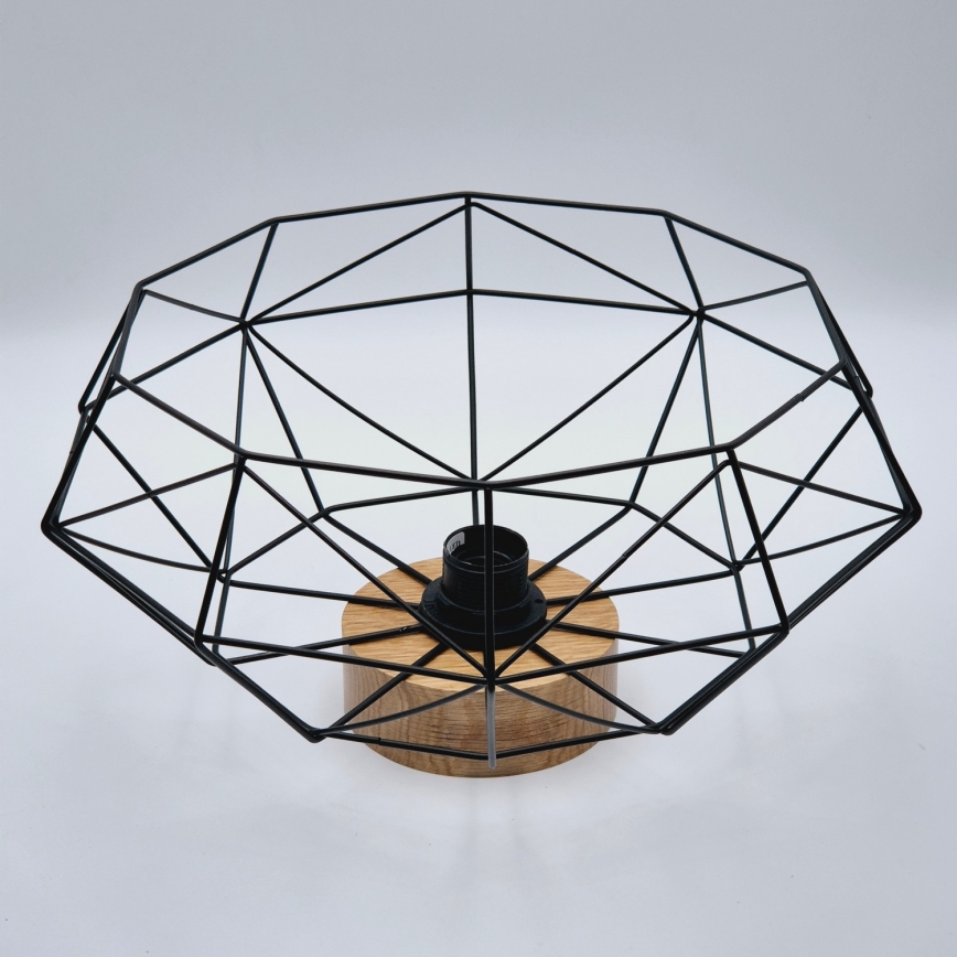 Brilagi - Griestu lampa WOODY BASKET 1xE27/60W/230V ozola valrieksts
