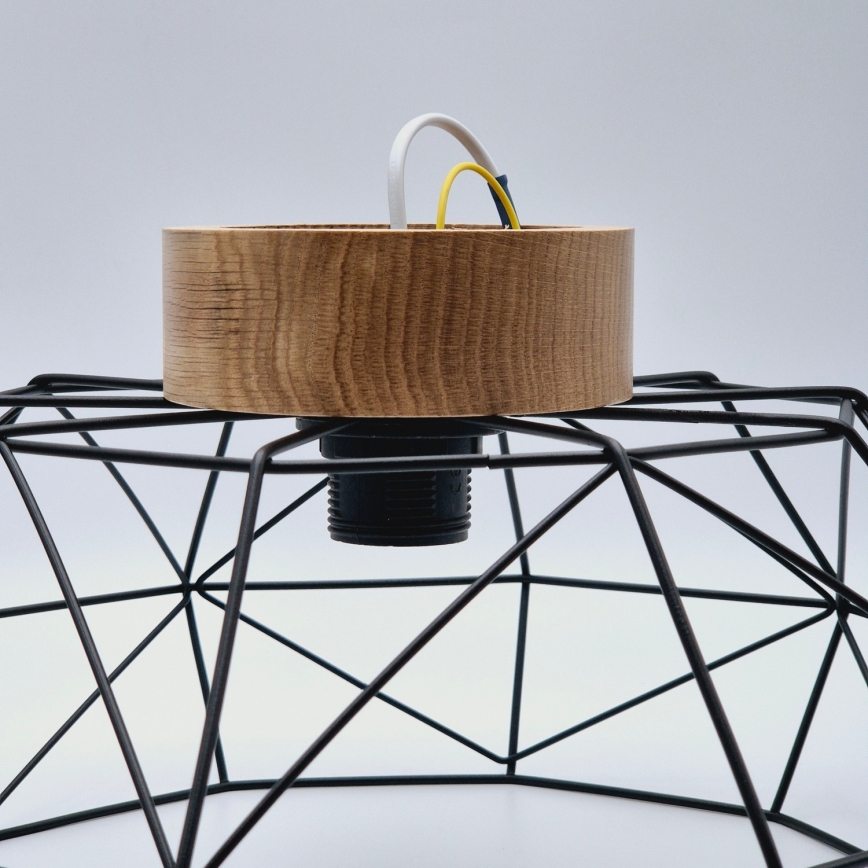 Brilagi - Griestu lampa WOODY BASKET 1xE27/60W/230V ozola valrieksts
