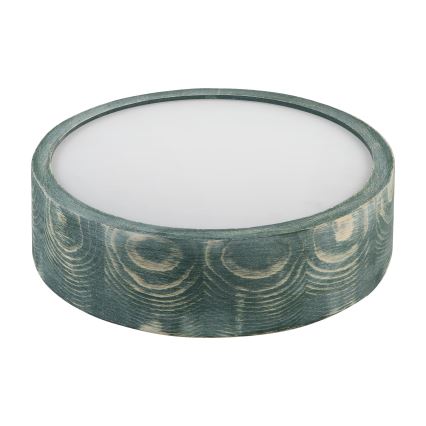 Brilagi - Griestu lukturis PINO 1xE27/15W/230V priede/zaļa Ø 27,5 cm