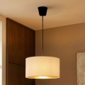 Brilagi - Griestu lustra ar kabeli VELVET 1xE27/60W/230V Ø 40 cm krēmkrāsa/zeltaina