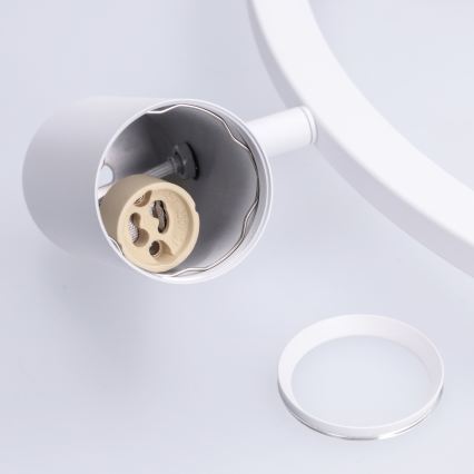 BRILAGI - Griestu lustra uz troses SELE 6xGU10/30W/230V balta