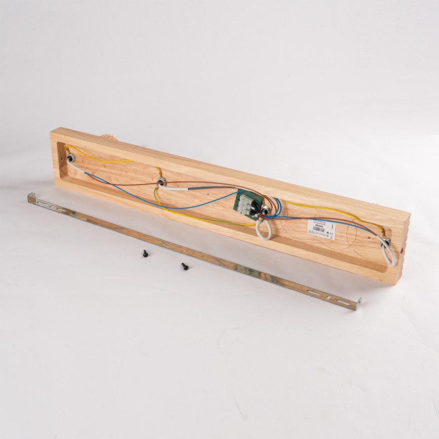 Brilagi - Griestu spotgaismeklis HYGGE 4xE14/15W/230V koka/dūmakains