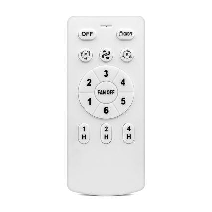 Brilagi - griestu ventilators 4xE27/40W/230V Ø 50 cm bambuss + tālvadības pults