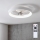 Brilagi - griestu ventilators ar aptumšojamu LED apgaismojumu LED/34W/230V 3000-6500K Ø 50 cm balts + tālvadības pults