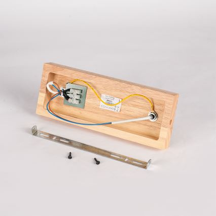 Brilagi - HYGGE spota gaismeklis 2xE14/15W/230V koka/dūmaina