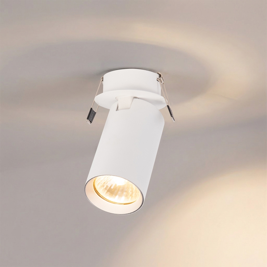 Brilagi - Iebūvējamais griestu gaismeklis SELE 1xGU10/30W/230V balts