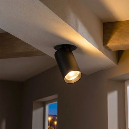 Brilagi - Iebūvējamais griestu gaismeklis SELE 1xGU10/30W/230V melns