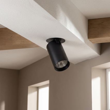 Brilagi - Iebūvējamais griestu gaismeklis SELE 1xGU10/30W/230V melns