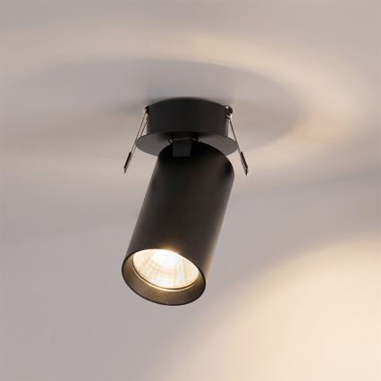 Brilagi - Iebūvējamais griestu gaismeklis SELE 1xGU10/30W/230V melns