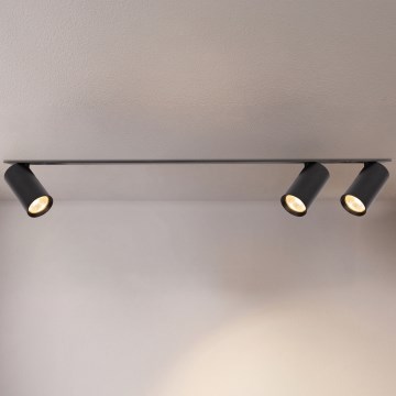 Brilagi - Iebūvējamais griestu gaismeklis SELE 3xGU10/30W/230V, melns