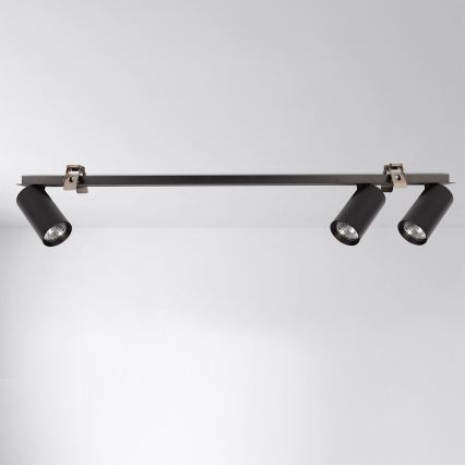 Brilagi - Iebūvējamais griestu gaismeklis SELE 3xGU10/30W/230V, melns