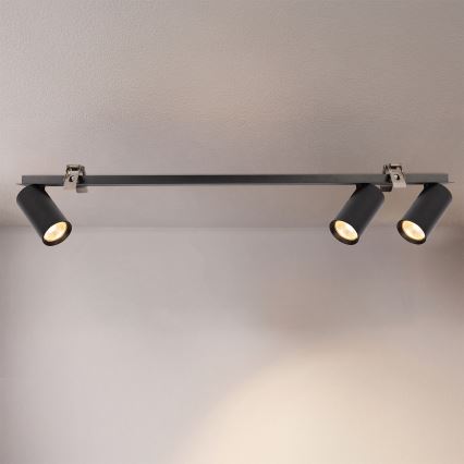 Brilagi - Iebūvējamais griestu gaismeklis SELE 3xGU10/30W/230V, melns