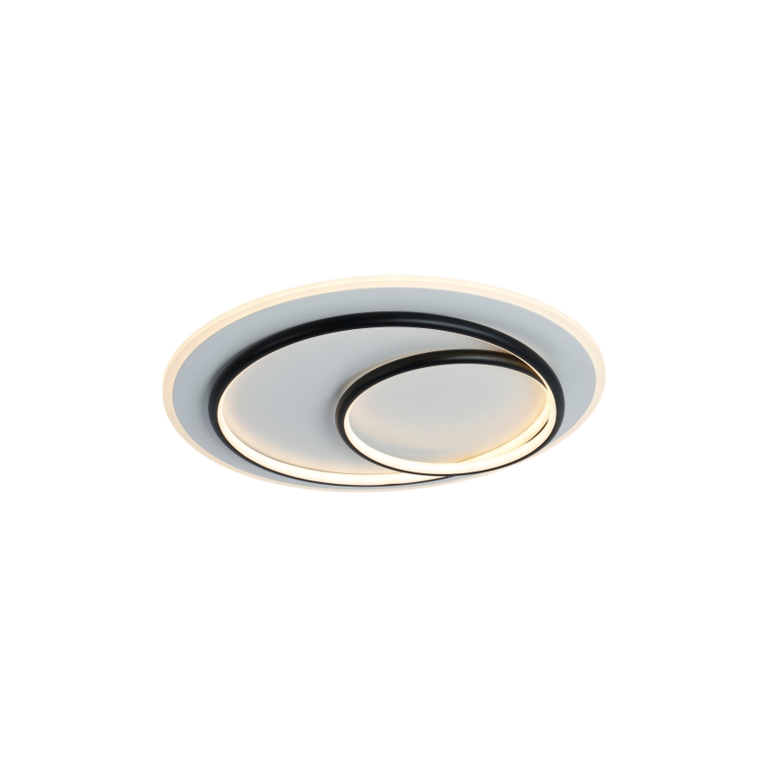 Brilagi - dimējama LED griestu lampa IRIS LED/70W/230V 3000-6000K Ø 50 cm balta/melna + tālvadības pults