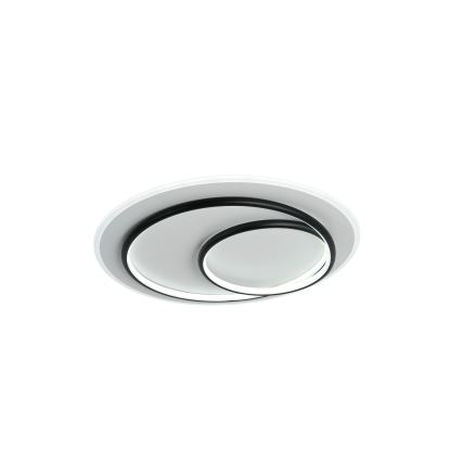 Brilagi - dimējama LED griestu lampa IRIS LED/70W/230V 3000-6000K Ø 50 cm balta/melna + tālvadības pults