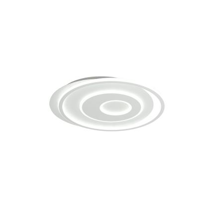 Brilagi - LED dimmējams griestu gaismeklis IRIS LED/83W/230V 3000-6000K 46x50 cm balts + tālvadības pults