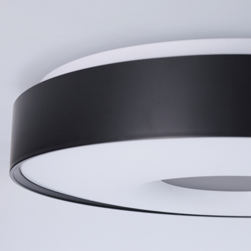 Brilagi - JAMIS LED griestu gaismeklis ar regulējamu spilgtumu LED/48W/230V 3000-6500K Ø 39 cm melns + tālvadības pults