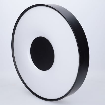 Brilagi - JAMIS LED griestu gaismeklis ar regulējamu spilgtumu LED/48W/230V 3000-6500K Ø 39 cm melns + tālvadības pults