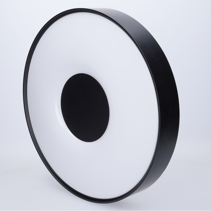 Brilagi - JAMIS LED griestu gaismeklis ar regulējamu spilgtumu LED/48W/230V 3000-6500K Ø 39 cm melns + tālvadības pults