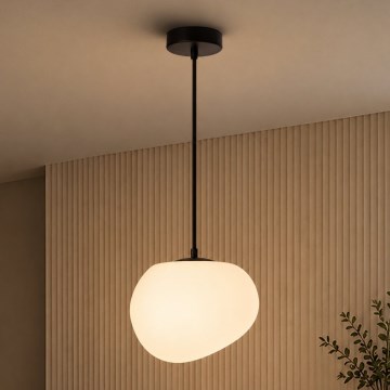 BRILAGI - Karājamā lampa ar vadu PEBBLES 1xE27/40W/230V Ø 20 cm melna