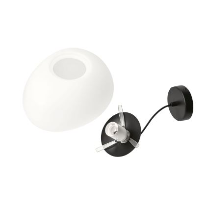 BRILAGI - Karājamā lampa ar vadu PEBBLES 1xE27/40W/230V Ø 20 cm melna