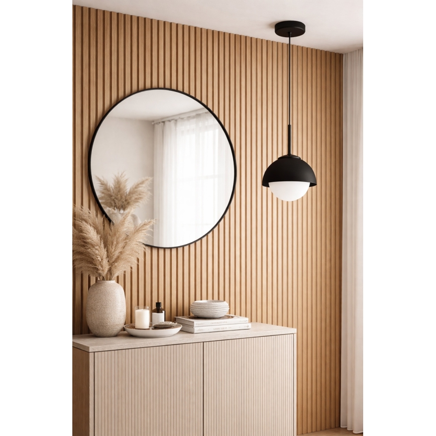 BRILAGI - Karājamā lampa uz vada COSMO 1xE27/60W/230V Ø 18 cm melna