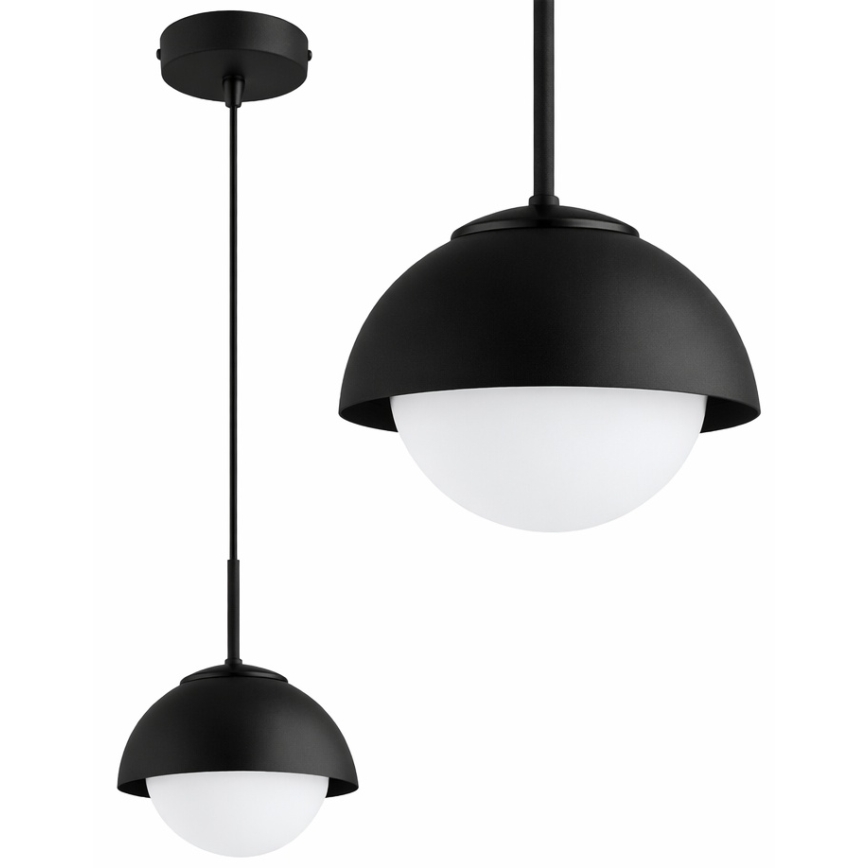 BRILAGI - Karājamā lampa uz vada COSMO 1xE27/60W/230V Ø 18 cm melna