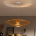 Brilagi - Karājama lustra ar vadu CERIA BOHO 1xE27/40W/230V Ø 70 cm balta/brūna