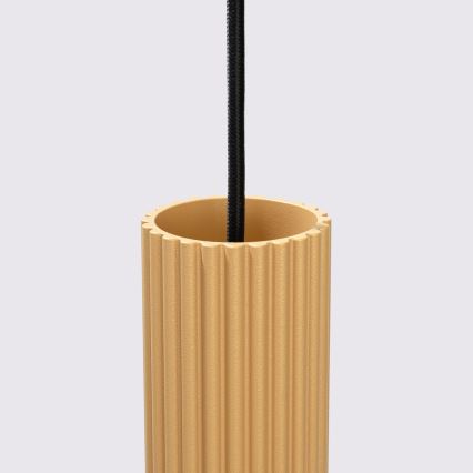 Brilagi - karājamā lustra uz troses CRESTO 3xGU10/10W/230V zelta krāsā