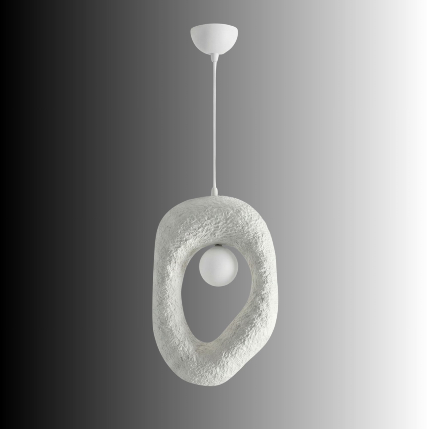 Brilagi - Karājamā lustra uz troses WABI SABI 1xG9/8W/230V balta