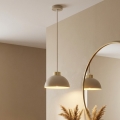 BRILAGI - Karājamais gaismeklis ar kabeli MOON 1xE27/60W/230V Ø 18 cm, bēšs/zelts