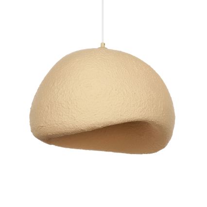 Brilagi - Karājoša griestu lampa ar vadu WABI SABI 1xE27/40W/230V Ø 50 cm bēša