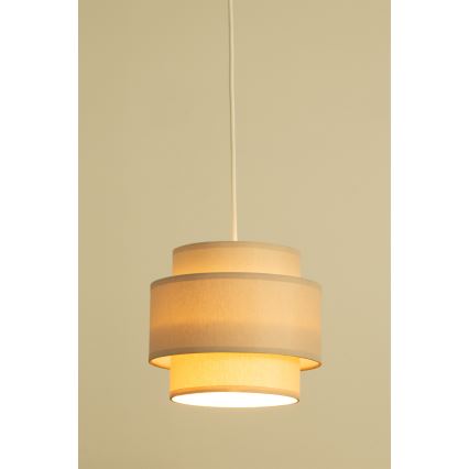 Brilagi - Karājoša lampa ar kabeli RESNA 3xE27/60W/230V Ø 45 cm, bēša