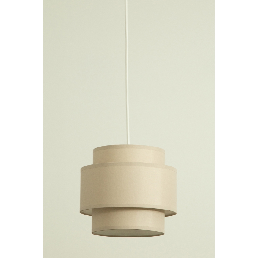Brilagi - Karājoša lampa ar kabeli RESNA 3xE27/60W/230V Ø 45 cm, bēša