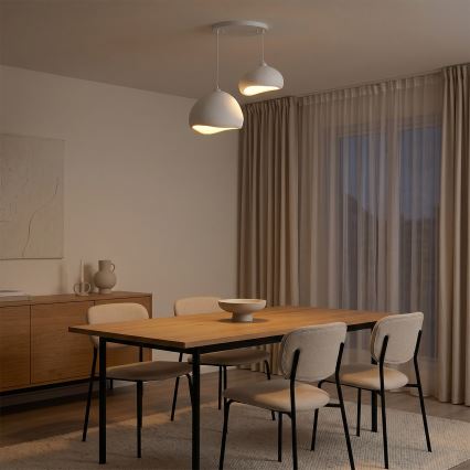Brilagi - Karājoša lustra uz vada WABI SABI 2xE27/40W/230V Ø 70 cm, balta