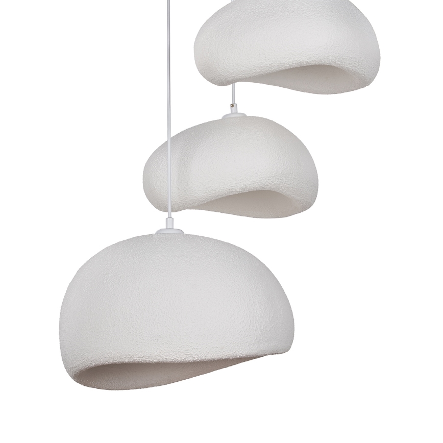 Brilagi - Karājoša lustra WABI SABI ar vadu 3xE27/40W/230V Ø 76 cm, balta