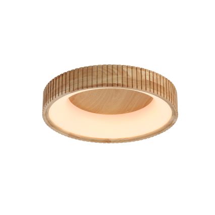 Brilagi - LED griestu lampa FALCON WOOD MODERN LED/30W/230V 3000/4000/6000K Ø45 cm koka