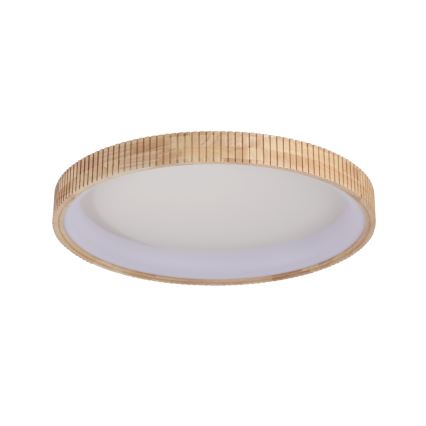 Brilagi - LED griestu gaismeklis FALCON WOOD MODERN LED/60W/230V 3000/4000/6000K Ø 80 cm koka