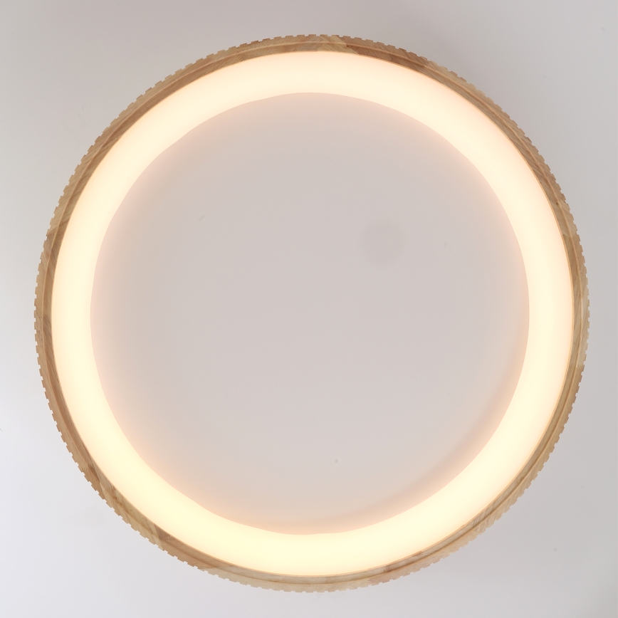 Brilagi - LED griestu gaismeklis FALCON WOOD MODERN LED/60W/230V 3000/4000/6000K Ø 80 cm koka