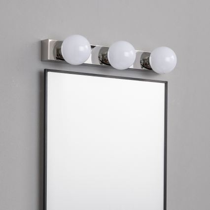 BRILAGI - komplekts 2x LED vannas istabas sienas gaismekļi HOLLYWOOD 3xLED/3W/230V 39 cm IP44 spīdīgs hroms
