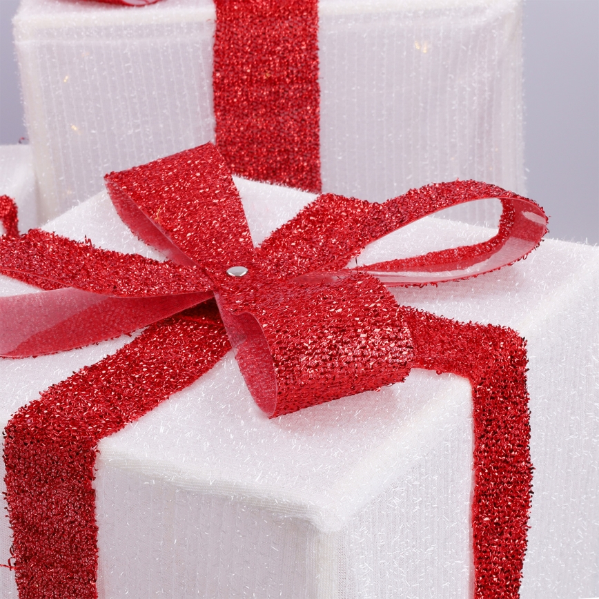 Brilagi - Komplekts 3x LED āra Ziemassvētku dekori LED/2,6W/3xAA IP44 dāvanas