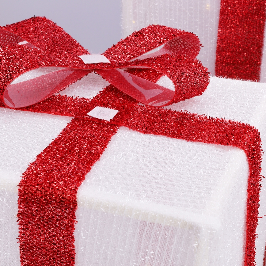 Brilagi - Komplekts 3x LED āra Ziemassvētku dekori LED/2,6W/3xAA IP44 dāvanas