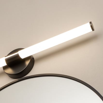 Brilagi - LED vannas istabas spoguļa apgaismojums LARA LED/10W/230V 60 cm IP44 melns