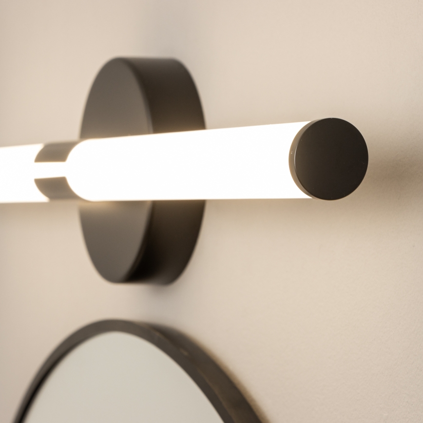 Brilagi - LED vannas istabas spoguļa apgaismojums LARA LED/10W/230V 60 cm IP44 melns