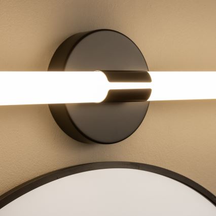 Brilagi - LED vannas istabas spoguļa apgaismojums LARA LED/10W/230V 60 cm IP44 melns